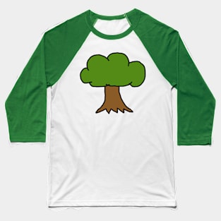 Tree Drawing Baseball T-Shirt